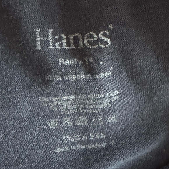 Vintage Y2K Hanes Classic Rock Chang Wolf pack Wolves T-Shirt Black XL? - Picture 6 of 8